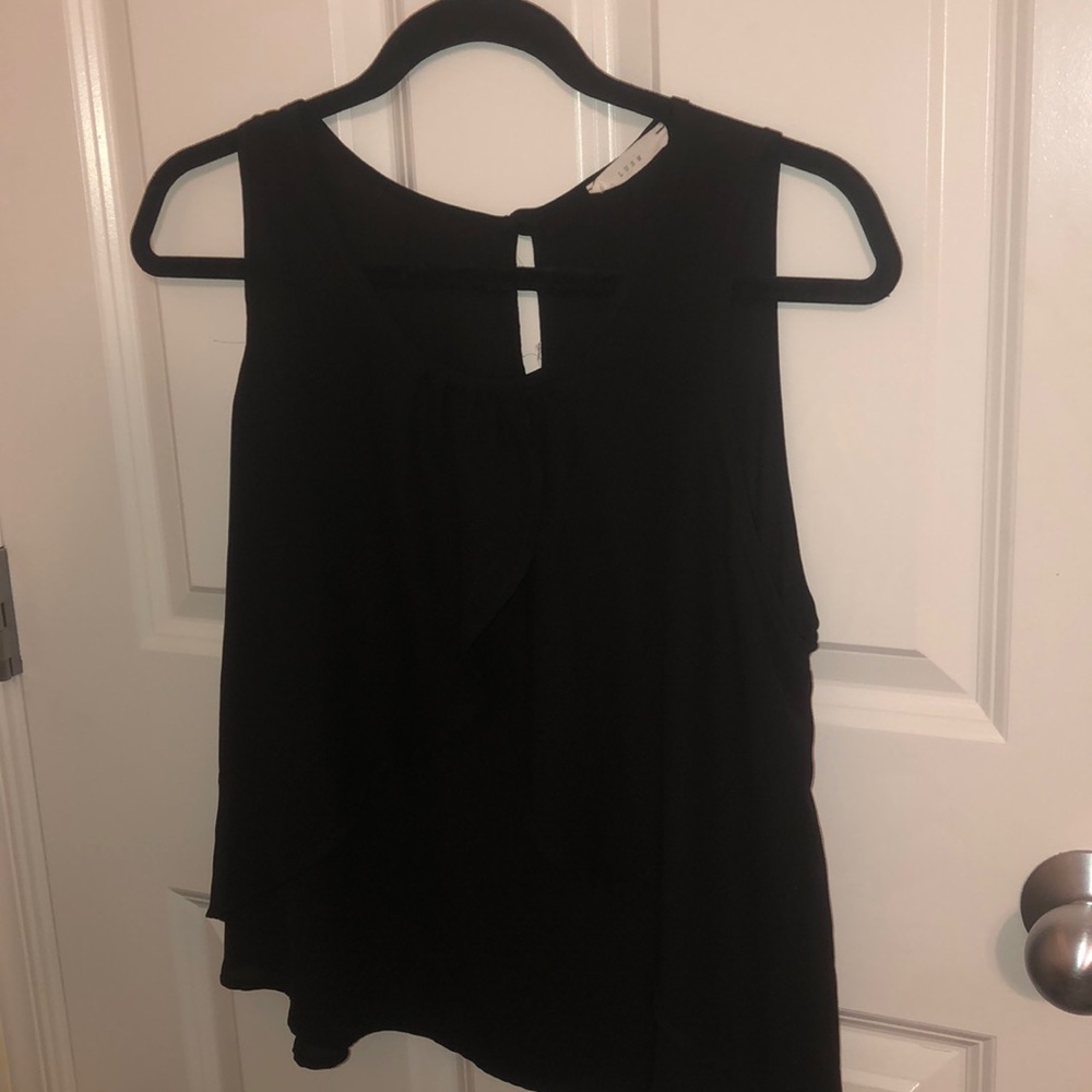 Lush Ruffled Tank Top